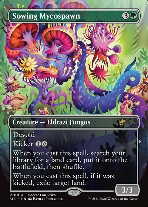 Sowing Mycospawn - Foil