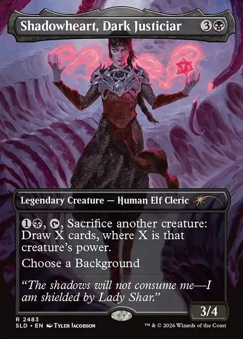Shadowheart, Dark Justiciar - Foil