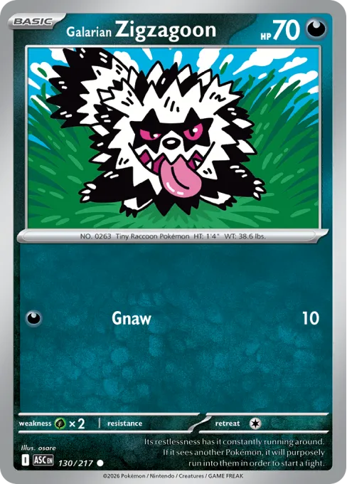 Galarian Zigzagoon