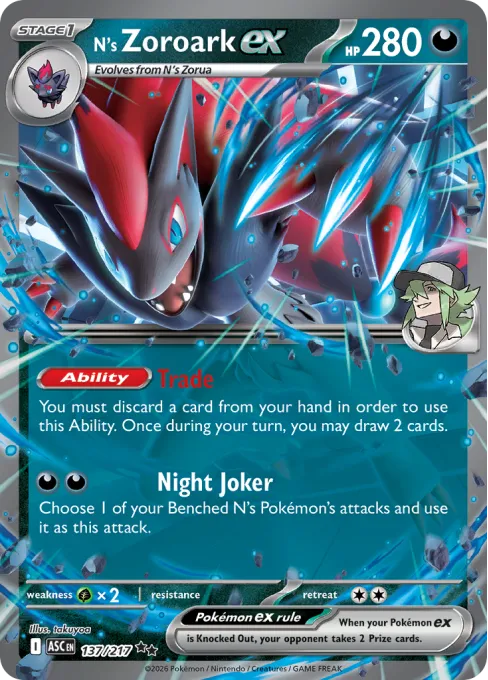 N's Zoroark ex