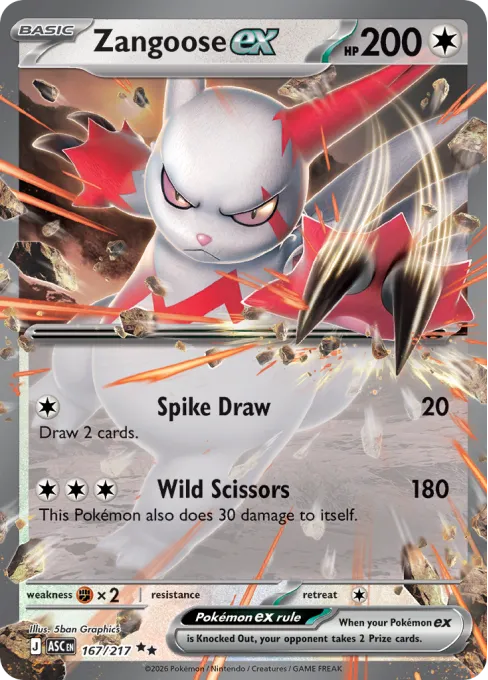 Zangoose ex