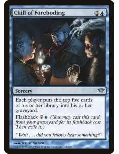 Chill of Foreboding - Foil
