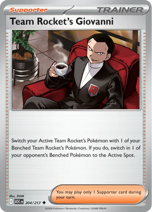 Team Rocket's Giovanni