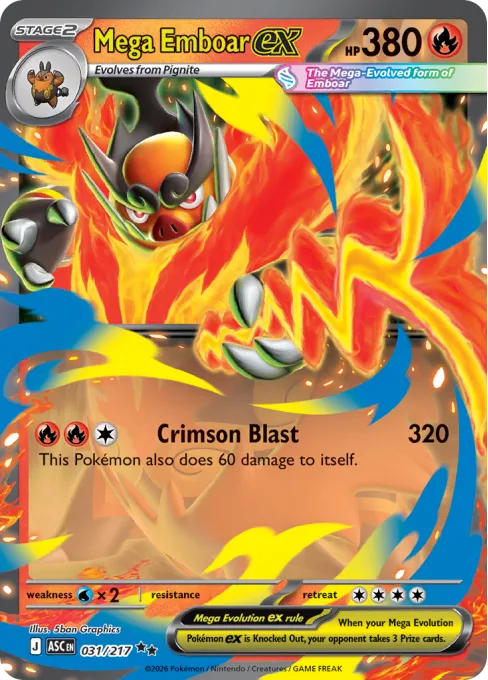 Mega Emboar ex