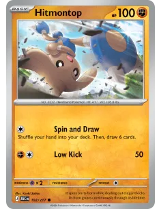 Hitmontop - Reverse Holo