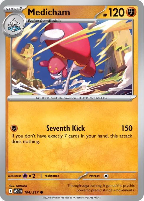 Medicham - Reverse Holo