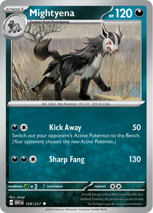 Mightyena - Reverse Holo