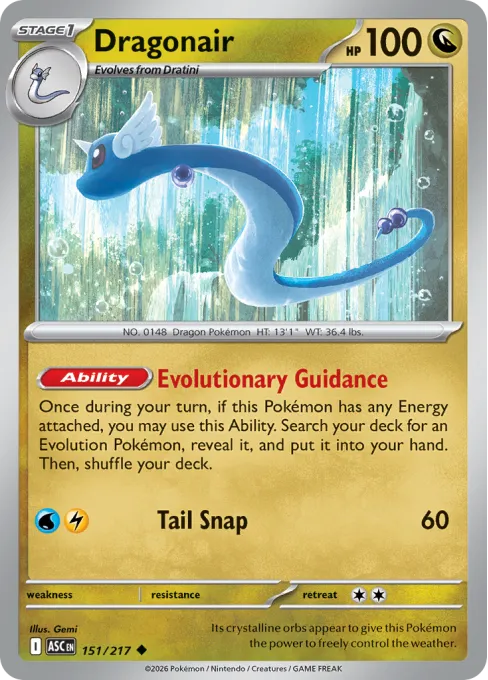Dragonair - Reverse Holo