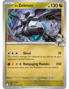 N's Zekrom - Reverse Holo