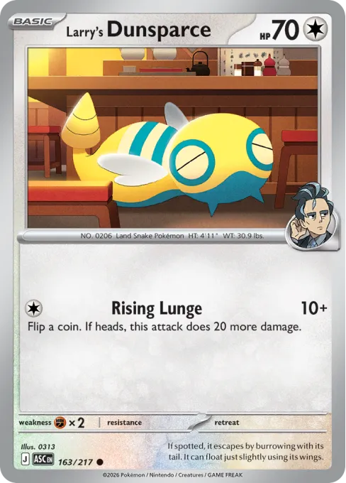 Larry's Dunsparce - Reverse Holo