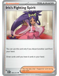 Iris's Fighting Spirit - Reverse Holo
