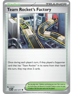 Team Rocket's Factory - Reverse Holo