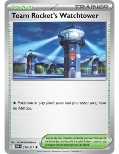 Team Rocket's Watchtower - Reverse Holo