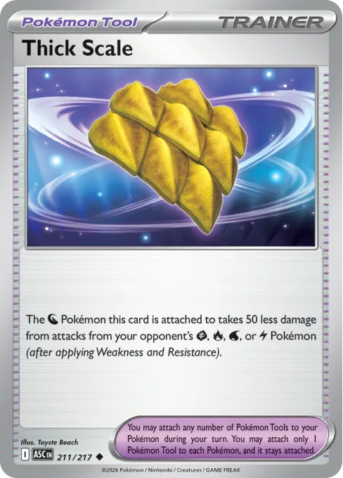 Thick Scale - Reverse Holo