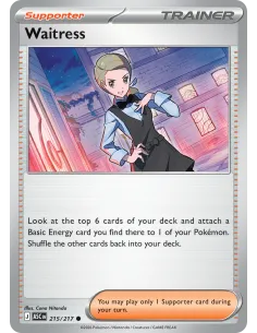 Waitress - Reverse Holo