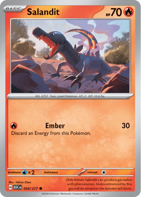 Salandit - Reverse Holo