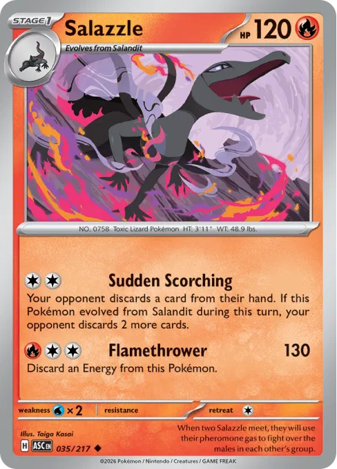 Salazzle - Reverse Holo