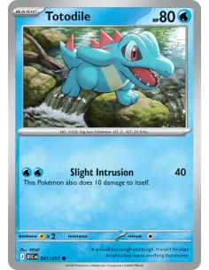 Totodile - Reverse Holo