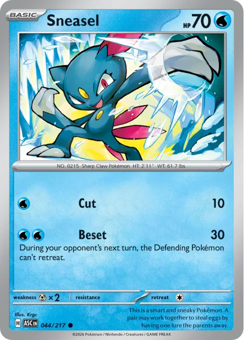 Sneasel - Reverse Holo