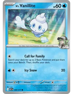 N's Vanillite - Reverse Holo