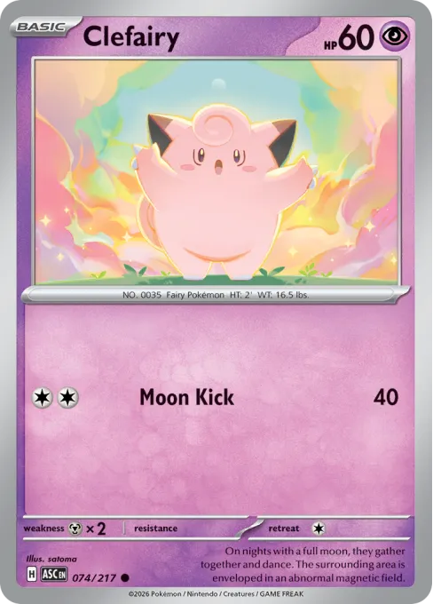 Clefairy - Reverse Holo