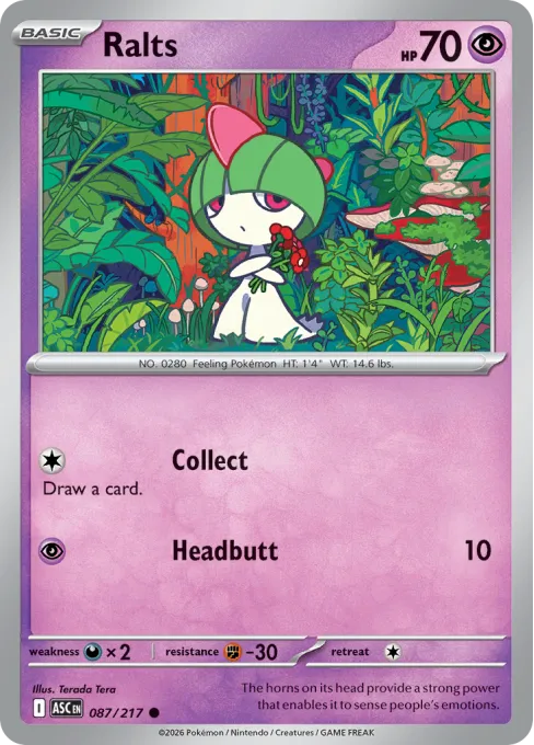 Ralts - Reverse Holo