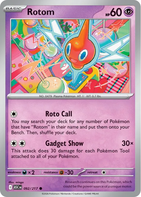 Rotom - Reverse Holo