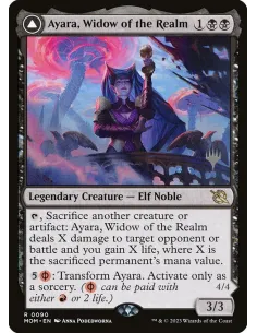 Ayara, Widow of the Realm // Ayara, Furnace Queen - Foil