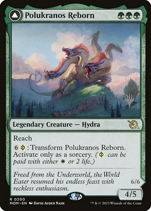 Polukranos Reborn // Polukranos, Engine of Ruin - Foil