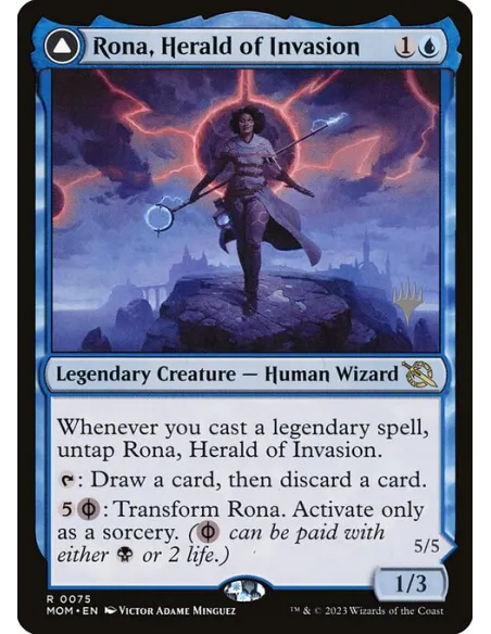 Rona, Herald of Invasion // Rona, Tolarian Obliterator - Foil