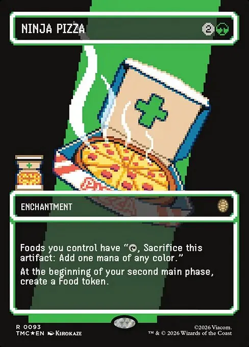 Ninja Pizza - Foil