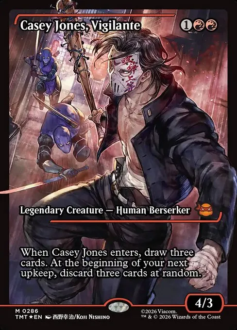 Casey Jones, Vigilante - Foil