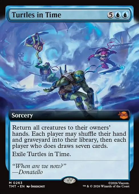 Turtles in Time - Foil