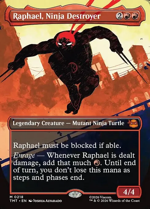 Raphael, Ninja Destroyer - Foil