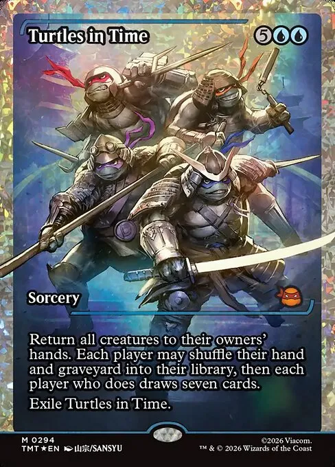 Turtles in Time - Foil