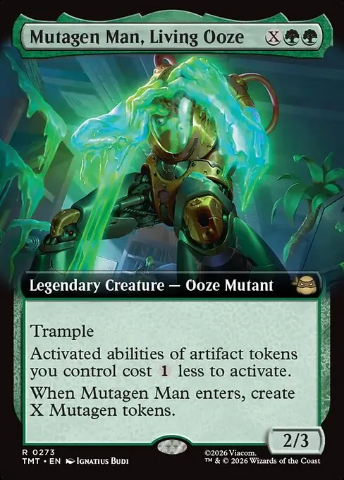 Mutagen Man, Living Ooze - Foil