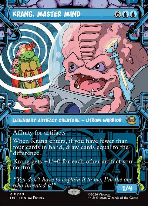 Krang, Master Mind - Foil