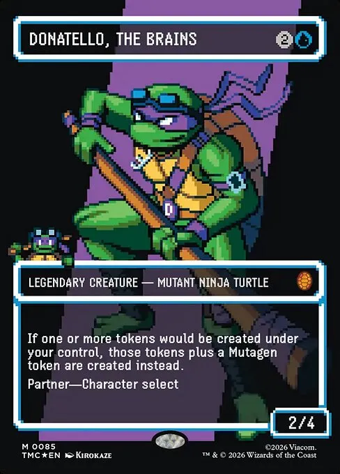 Donatello, the Brains - Foil
