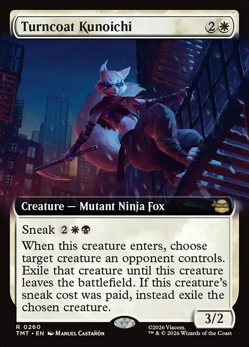 Turncoat Kunoichi - Foil