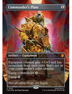 Commander's Plate - Foil