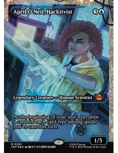 April O'Neil, Hacktivist - Foil