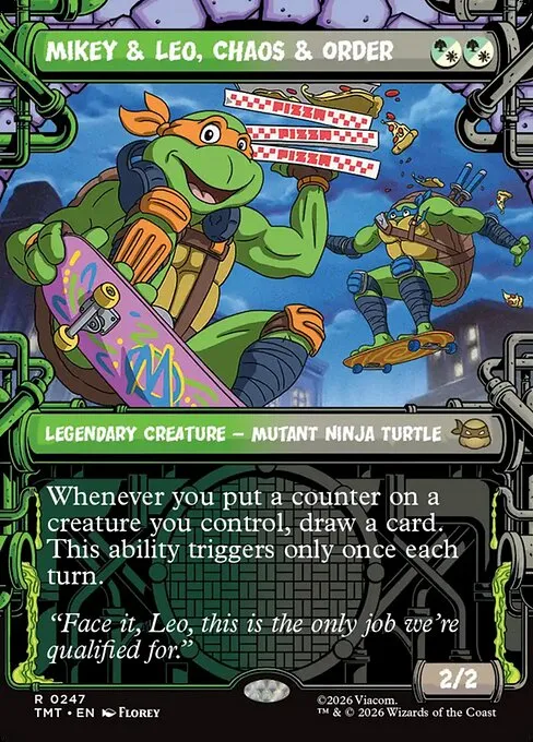 Mikey & Leo, Chaos & Order - Foil