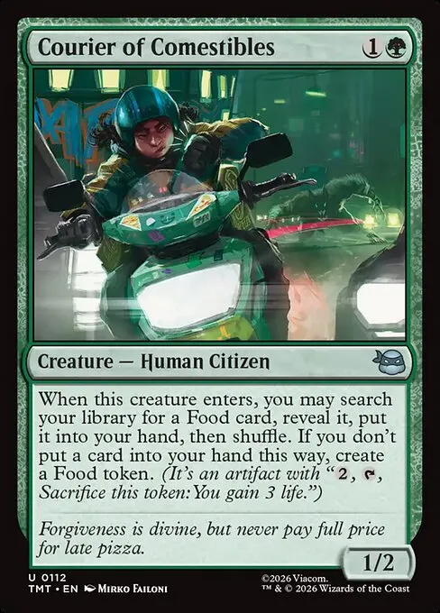 Courier of Comestibles - Foil