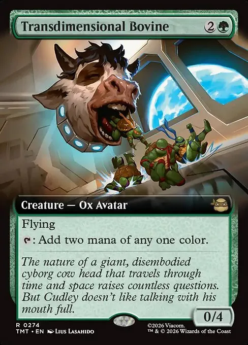 Transdimensional Bovine - Foil