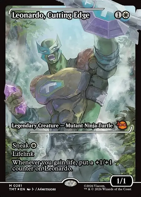 Leonardo, Cutting Edge - Foil
