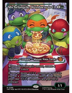Michelangelo, Weirdness to 11 - Foil