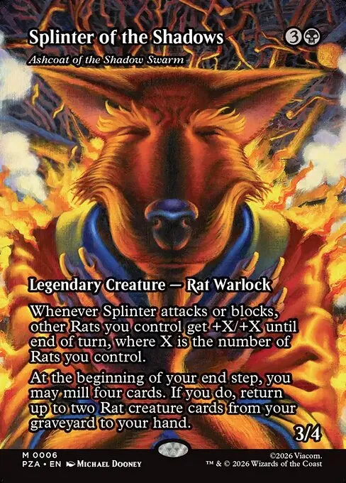 Ashcoat of the Shadow Swarm - Foil