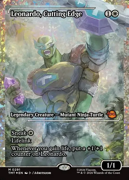 Leonardo, Cutting Edge - Foil