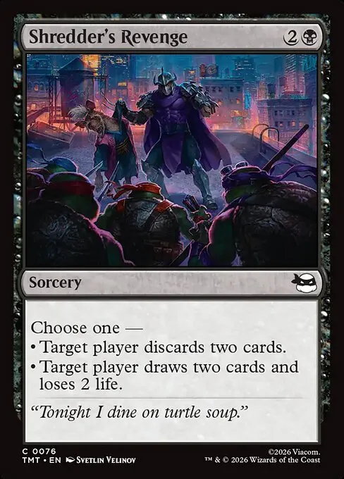 Shredder's Revenge - Foil