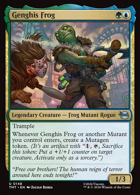 Genghis Frog - Foil